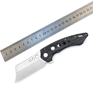 <span class=keywords><strong>Couteau</strong></span> pliant à lame en acier 154 cm, manche G10, pivot à roulement à billes, pour survie, chasse, randonnée, vente en gros petites commandes - Product Image 5