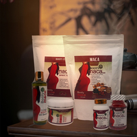 Kit de Poudre et Crème aux Herbes Maca Plus Ultime Marque Blanche pour l'Augmentation Fessière – Produit Complet et Abordable pour le Galbe des Fesses