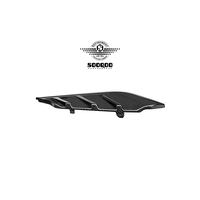 Garniture de conduit d'admission d'air avant en fibre de carbone sèche préimprégnée, style MP, moulée en métal, compatible avec BMW Série 5 G68 2024+