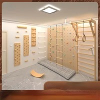Ensemble d'aventure intérieur de haute qualité à prix compétitif pour enfants, mur d'escalade doux pour les tout-petits
