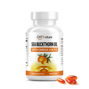 <span class=keywords><strong>Capsules</strong></span> d'huile de graines et de baies d'argousier CHTNature, oméga 3-6-7-9, gélules d'argousier - Product Image 2