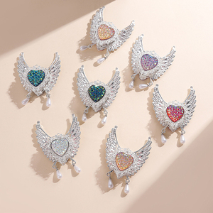 Butterfly Diamond <span class=keywords><strong>Bone</strong></span> Ash Gedenk schmuck Gedenk schmuck Mensch/Haustier/Haar und Asche Anhänger Schmuck - Product Image 2