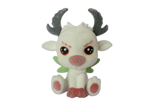 Giocattoli di plastica popolari cartone animato Mini mostro floccato in plastica bambole da collezione giocattolo per bambini gioco e regalo - Product Image 6