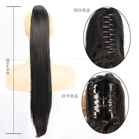 Nouveau modèle d'usine : Postiche Invisible à Double Tissage Plat avec Mèches Synthétiques – Le Genius Hairpiece