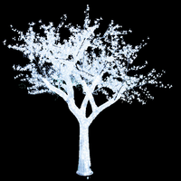 2025 Hot Sale Hochwertige 3Meter LED Warmweiß Kirschbaum Outdoor Holiday Lighting IP44 Garten Weihnachts dekoration