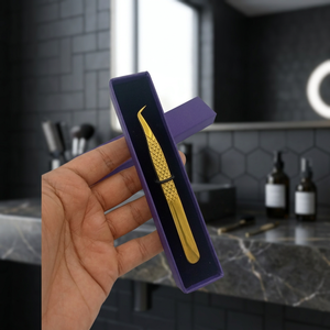 Custom Logo Customized Brand Stainless Steel Eyelash Tweezers Precision <b>Tool</b> From Pakistan Model 179 - Product Image 3