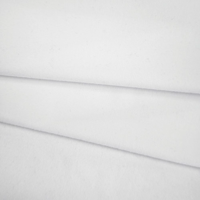 Tissu jersey simple double face brossé en soie de lait, 95 % polyester, 5 % élasthanne, vente en gros d'usine, pour vêtements de détente thermiques et sous-vêtements.