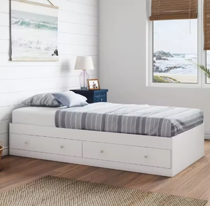 <strong>Bed</strong> Room Small Family <strong>Single</strong> Wooden <strong>Single</strong> <strong>Floor</strong> <strong>Bed</strong> With Drawer - Product Image 3