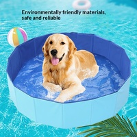 Baignoire pliable de luxe pour chien en PVC et ABS, piscine pour animaux de compagnie pour chiens de petite et moyenne taille, utilisation en salle de bain