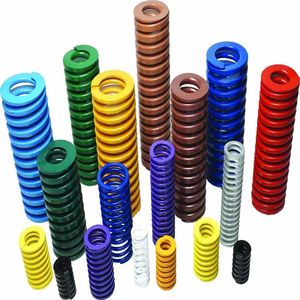 Bobine de moteur à vibrations <span class=keywords><strong>Dacia</strong></span> ISO Blue <span class=keywords><strong>Spring</strong></span> Railway en acier inoxydable, application industrielle de compression de charge, matériel Yb-64 gauche - Product Image 1