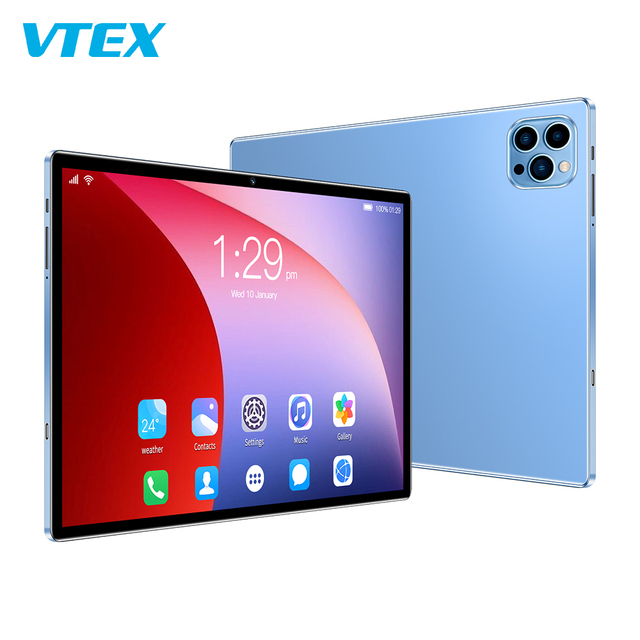Fast Shipping Tabletas Octa Core Tablet 10.1 Inch Android Business Education Office 4G Dual Wifi Sim Card Android New Tablet Pcs