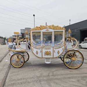 Электрическая королевская карета для особых мероприятий, новая модель, антикварная свадебная конная карета, безлошадная карета принцессы - Product Image 1