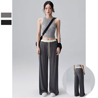 Pantalon de yoga pliable uni respirant à taille haute élastique sans couture extensible dans les quatre sens, écologique, grande taille, vente en gros 2026
