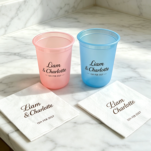 Vaso Smoothy Cup de 16 oz, Vasos de Plástico Personalizados con Tapa y Servilleta, para Té de Burbujas, Fiestas de Cumpleaños, Bebidas Familiares, Vajilla - Product Image 1