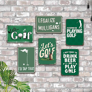 Letrero Metálico Vintage con Temática <span class=keywords><strong>de</strong></span> <span class=keywords><strong>Golf</strong></span> e Impresión <span class=keywords><strong>de</strong></span> Frases Divertidas - Product Image 3