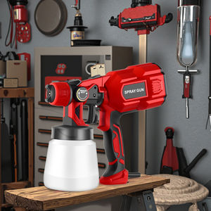 Elektrische Farbspritzpistole für den Haushalt für Latexfarbe, Leistungsstarkes Sprühgerät mit Maschinenanwendung zum Reinigen und Sprühen - Product Image 4