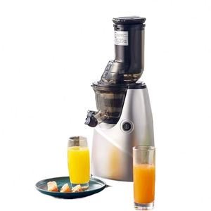 Mini-presse-agrumes commercial à extraction lente pour canne à sucre, oranges et agrumes, pressage à froid pour la maison et le bureau - Product Image 5