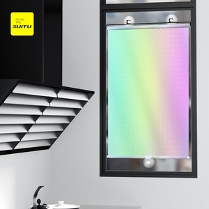 ม่านบังแดดรถยนต์แบบพับเก็บอัตโนมัติ PVC กันความร้อน ม่านม้วนป้องกันแสงแดด - Product Image 4