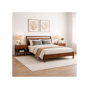 SAPA RANGE Collection Modern Design Eco-Friendly Durable Factory Price Home Furniture Solid Wood Wooden <b>Bed</b> - Product Image 1