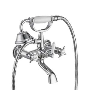 Gya1000 robinet Salle De Bain sang trọng Điện thoại đôi xử lý Bath & Shower Set vòi Mixer Thác vòi nước