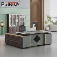Table de bureau de direction Ekintop ensemble table de bureau de direction pour chef