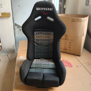 Nuovi accessori auto in fibra di carbonio sedili avvolgenti originali in alluminio sedile da corsa - Product Image 6