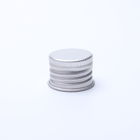 Couvercle de bouteille de couvercle en métal d'usine GPI 18/400 20/400 24/400 couvercle de vis en aluminium argent or pour bouteille d'huile essentielle avec doublure