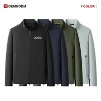 Vestes softshell personnalisées pour hommes, légères, coupe-vent, col montant, design logo, pour club sportif, entraîneur, travail