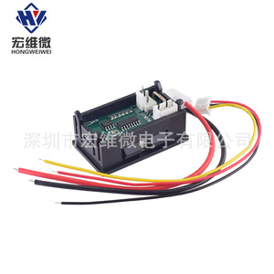 Medidor Digital de Voltaje y Corriente CC Hongwei Micro, 0-100V 10A, 4 Dígitos, Panel de Visualización Dual - Product Image 4