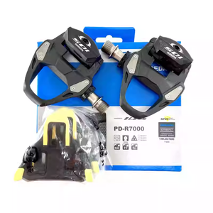 Pedales de Carreras <span class=keywords><strong>SHIMANO</strong></span> R7000 Serie Original <span class=keywords><strong>105</strong></span> con Cuerpo de Carbono, Duraderos y Autoblocantes para Bicicletas de Carretera, Contrarreloj, Triatlón y Gravel - Product Image 1