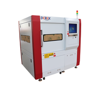 Machine de découpe laser à fibre de type portique Derek haute précision 1500W-3000W avec pince de fixation 600x600mm pour la découpe de métaux fins