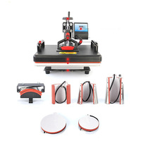 Presse à Chaud Multifonctionnelle 8-en-1 pour Sublimation Numérique – Imprime sur Tasses, Assiettes, T-shirts