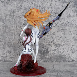 ฟิกเกอร์อนิเมะ <span class=keywords><strong>Evangelion</strong></span> แบบใหม่ OEM ผลิตตามสั่ง PVC ขนาด 26 ซม. ตัวละครสาวน้อยนักรบสวย ท่าทางยืน 2 คน คือ อาสึกะ แลงลีย์ โซริว - Product Image 5