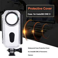 Carcasa impermeable para Insta360 ONE X, a prueba de salpicaduras, a prueba de polvo, a prueba de lluvia, a prueba de golpes, accesorio para cámara de acción