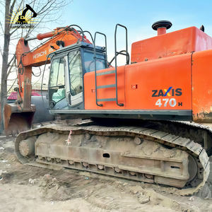 Entrega rápida de alta calidad 2022 origen japonés 260 Kw proporciona vídeo inspección de fábrica tipo oruga Hitachi ZX470 excavadoras usadas - Product Image 1