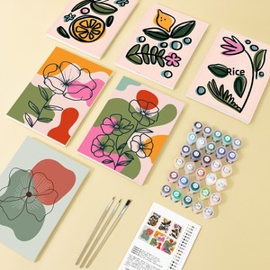Kit de Pintura por Números Mini al por Mayor, Diseño Personalizado, Pequeño Set de Pintura al Óleo DIY para Niños y Adultos, Regalo de Arte en Lienzo - Product Image 4
