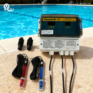 Analyseur numérique de la qualité de l'eau de piscine Water Crown, testeur de pH et de chlore pour piscine commerciale - Product Image 5