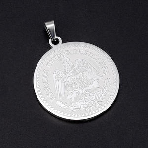 สร้อยคอจี้ HLSS650 ชุบทอง 18K บนสแตนเลสสตีล ดีไซน์ทันสมัยสำหรับทุกเพศ 72 เครื่องรางโกเอเทีย เชม ฮาเมฟาโรช - Product Image 4