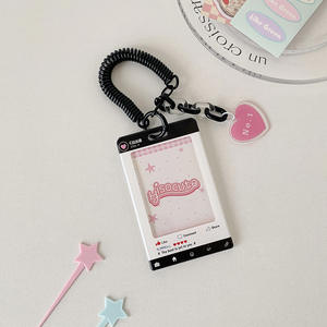 Lanyard Gantungan Karakter Anime Kustom Berkualitas Tinggi dengan Tempat Kartu Akrilik untuk Tempat Kartu Identitas Pelajar - Product Image 5