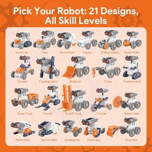 21 en 1 Experimento Científico, Coche Robótico de Energía Solar, Juguete Educativo STEM, Proyectos de Robótica de Energía Solar, Kits de Construcción - Product Image 4