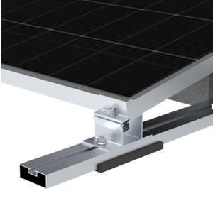 سعر الجملة إطار صابورة ألومنيوم شمسي بزاوية إمالة 10 درجات لنظام ألواح الطاقة الشمسية - Product Image 2