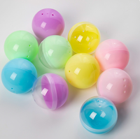 Distributeur automatique de jouets Gacha en gros, taille personnalisée 55 mm, boule en plastique Gashapon, mini capsules de jouets