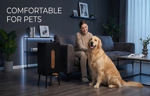 Ganhe até 80% de Desconto: Novo Comedouro Automático Premium para Cães, Preto Fosco, com Armazenamento e Tigelas Elevadas – Estação de Alimentação para Pets - Product Image 2