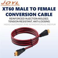Câble de connexion de stockage JOYL XT-60 30A 500V DC 12AWG pour onduleur solaire et pack de batteries de véhicule électrique