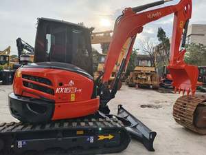 Mini-excavatrice sur chenilles KX163-5 haute performance et puissante avec moteur, pompe et engrenages – Faible nombre d'heures de fonctionnement – En promotion - Product Image 2