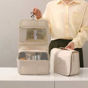 Multifunction Portable Cosmetic <b>Bag</b> Pouch Travel <b>Hanging</b> Organizer <b>Toiletry</b> <b>Bag</b> Holiday Gift Makeup <b>Bag</b> - Product Image 4