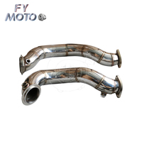 Tuyau d'échappement ap03 avec refroidisseur intermédiaire, pour bmw E82, E88, 135i, 335i, E90, E91, E92, E93, Z4, E89, N54, 3,0 l, nouveau type, offre spéciale