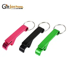 Wholesale Aluminum Metal Bottle Opener Key Chains Engraved Aluminum Bottle Opener Key Tag