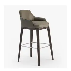 Alta qualità Nordic Designer Modern Light Luxury Style Home Bar High Bar Chair mobili per la produzione di materiali personalizzati