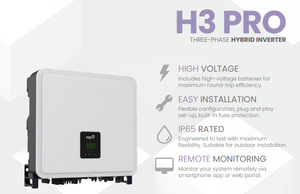 Commercial Energy Storage Solution 20kVA Hybrid Solar Inverter FoxESS H3 Pro 20.0 with <b>UPS</b> Function <b>Backup</b> Power - Product Image 3